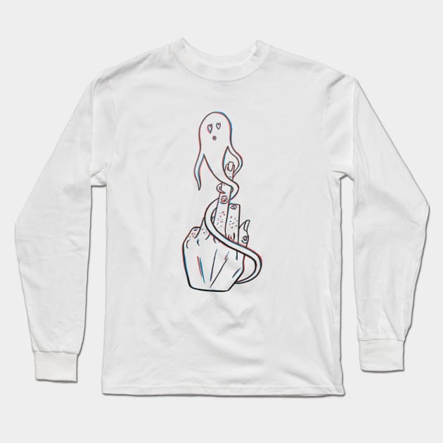 Dancing on Your Grave Long Sleeve T-Shirt by O. Rae